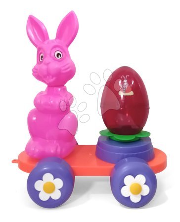 Baby and toddler toys from manufacturer Dohány, Mondo - Autíčko zajačik na ťahanie Dohány_1