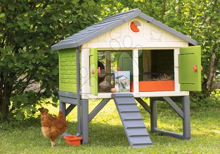 Kurin pre sliepky - Kurín pre 5 sliepok Cluck Cluck Cottage Green Smoby - 15