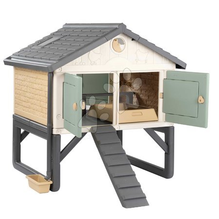 Spielhäuser | Seite 13 - Hühnerstall für 5 Hühner mit Futterstelle und Nest Cluck Cluck Cottage Life Smoby