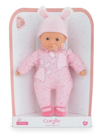 Igrače dojenčki od 9. meseca - Dojenček Sweet Heart Pink Corolle - 5