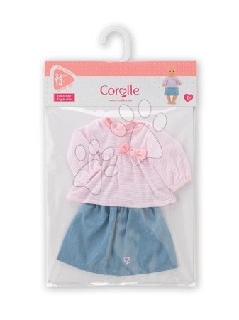 Doll clothing - Clothing set Top & Skirt Mon Grand Poupon Corolle - 3