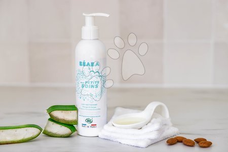 Dětská kosmetika - Čisticí mléko na pleť a tělo pro miminka Beaba Face and Body Cleansing Milk - 3