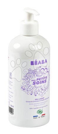 Detská kozmetika - Sprchový gél na telo a vlasy pre bábätká Beaba Body and Hair Cleansing Gel - 1