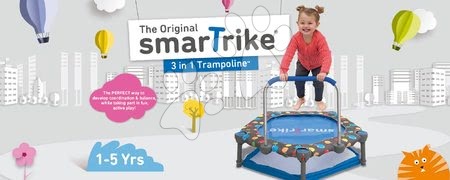 Trampolíny - Trampolína 3-in-1 Jump smarTrike - 9