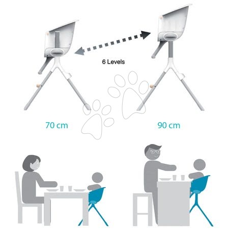 Dětské jídelní židličky - Jídelní židlička Beaba - 2