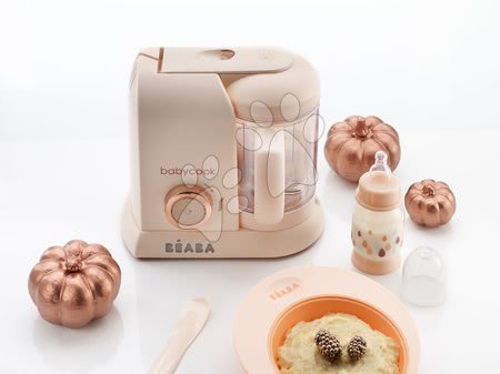 Parní hrnec s mixérem - Set parní vařič a mixér Babycook Solo Rose Gold Beaba - 13