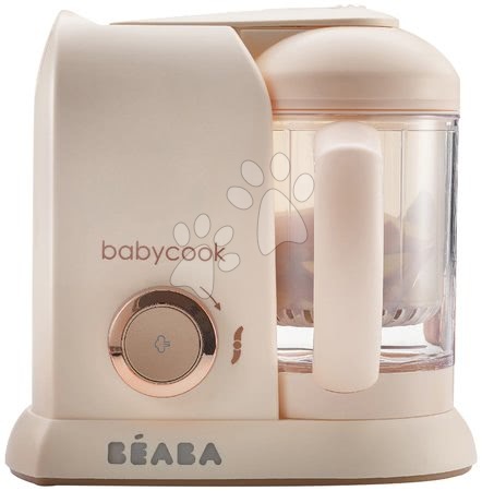 Parní hrnec s mixérem - Set parní vařič a mixér Babycook Solo Rose Gold Beaba - 15