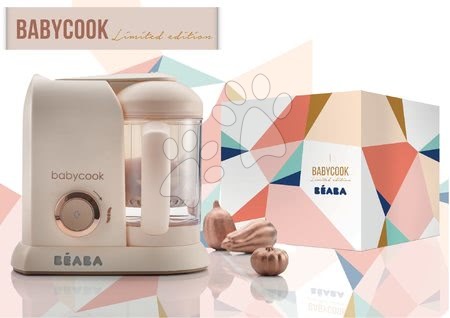 Parní hrnec s mixérem - Set parní vařič a mixér Babycook Solo Rose Gold Beaba - 18