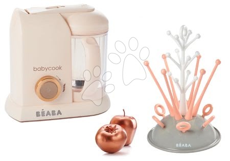 Parní hrnec s mixérem - Set parní vařič a mixér Babycook Solo Rose Gold Beaba - 19