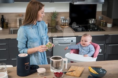 Zabawki dla niemowląt  - Parowar i mikser Babycook® Neo Night Blue Beaba - 14