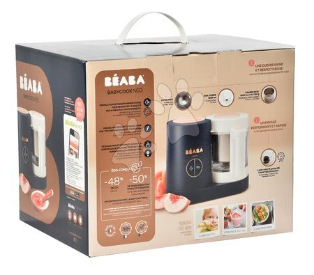 Cuocipappa per neonati a vapore Beaba Babycook® Neo Night Bl