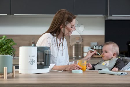 Pour bébés - Cuiseur vapeur et mixeur Babycook® Neo Grey White Beaba - 11