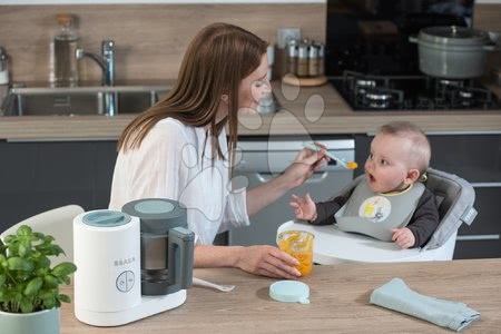 Pour bébés - Cuiseur vapeur et mixeur Babycook® Neo Grey White Beaba - 12