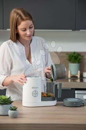 Pour bébés - Cuiseur vapeur et mixeur Babycook® Neo Grey White Beaba - 13