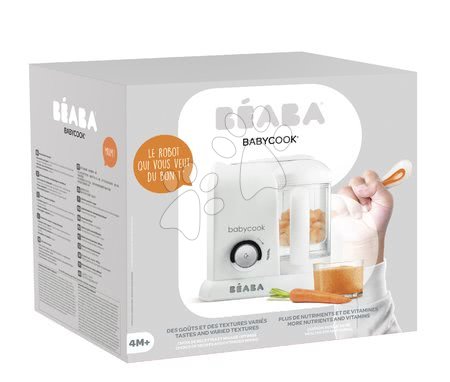 Cuiseur vapeur avec mixeur - Ensemble cuiseur à vapeur et mixeur Babycook® Solo white silver Beaba - 11