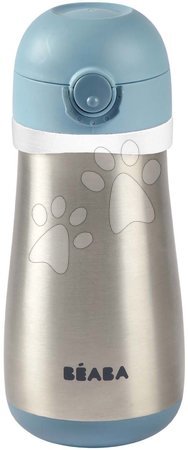 Legkisebbeknek - Ivó palack Bidon duplafalú Stainless Steel Bottle Beaba  - 7