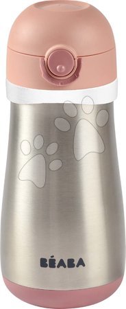 Legkisebbeknek - Ivó palack Bidon duplafalú Stainless Steel Bottle Beaba  - 3