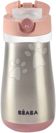 Legkisebbeknek - Ivó palack Bidon duplafalú Stainless Steel Bottle Beaba  - 12