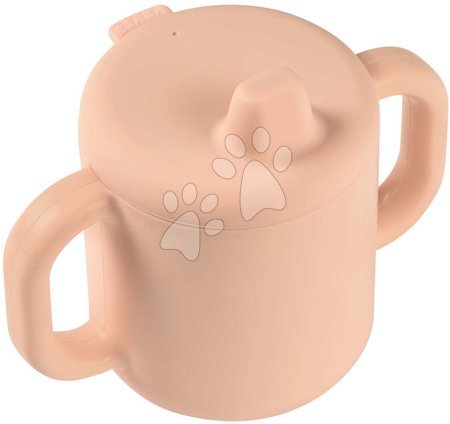 Tazze per bambini - Tazza training per bebè Silicone Learning Cup Pink Beaba   - 4