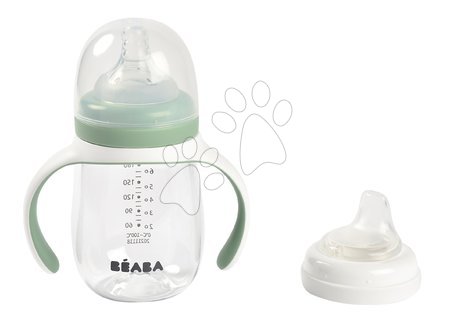Dojčenské potreby - Fľaša Bidon na učenie pitia 2in1 Training Bottle Beaba 