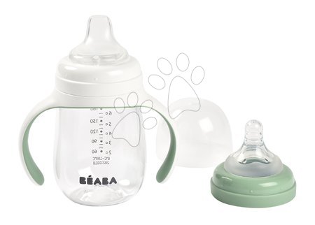 Kinderbecher -  Bidon Flasche zum Trinken lernen 2in1  Training Bottle Beaba  - 2