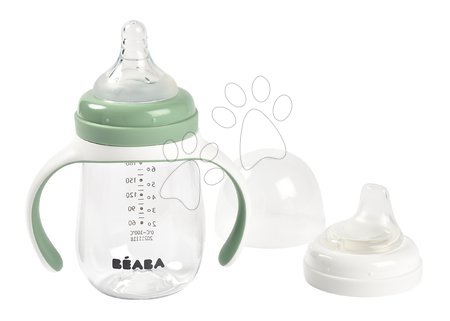 Kinderbecher -  Bidon Flasche zum Trinken lernen 2in1  Training Bottle Beaba  - 6