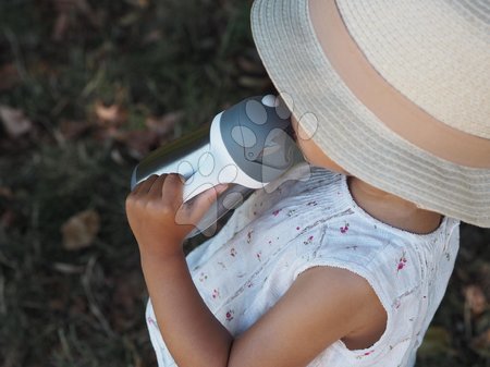 Gyerek itatópoharak - Ivó palack Bidon dupla falú Stainless Steel Straw Cup Beaba - 6