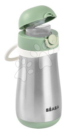 Dětské hrnky - Láhev Bidon s dvojitými stěnami Stainless Steel Bottle Beaba - 3