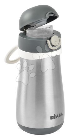 Gyerek itatópoharak - Ivó palack Bidon dupla falú Stainless Steel Bottle Beaba - 3