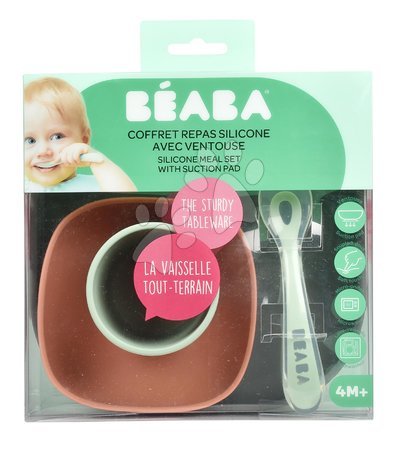 Coffrets repas - Ensemble de repas Silicone Beaba - 7