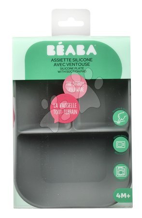 Tányérok és tálkák - Babatányér Silicone Suction Plate Beaba - 4