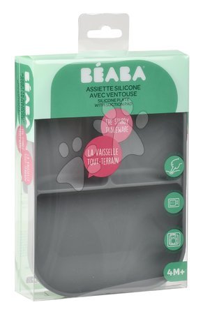 Tányérok és tálkák - Babatányér Silicone Suction Plate Beaba - 5