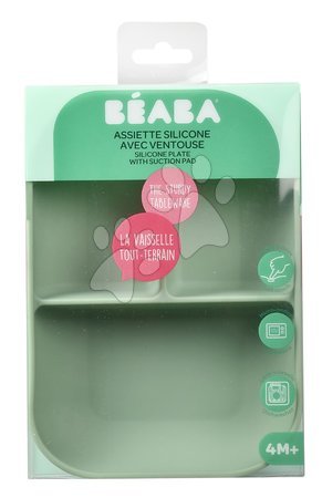 Tányérok és tálkák - Babatányér Silicone Suction Plate Beaba - 3