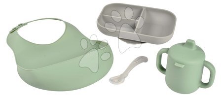 Babaétkészletek - Étkezőgarnitúra Silicone Meal Essentials Set Beaba - 3