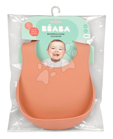 Bavete pentru bebeluși - Bavete pentru copii Silicone Bib Beaba - 6