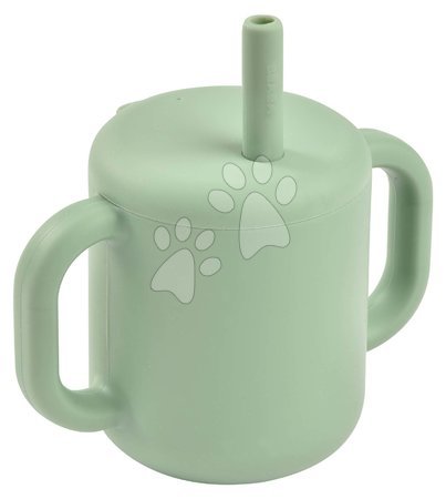 Beaba - Cană pentru bebeluși Silicone Straw Cup Beaba