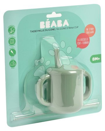 Tazze per bambini - Tazza per neonati Silicone Straw Cup Beaba - 4