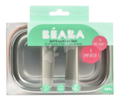 Contenitori e stampini per alimenti - Box merenda Stainless Steel Lunch Box Beaba - 6