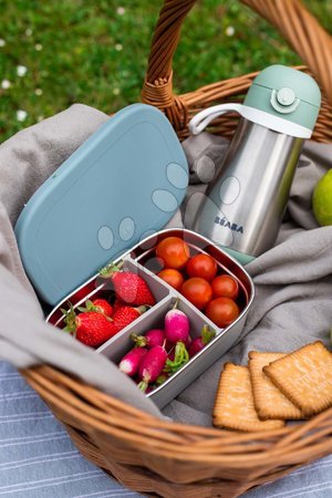 Contenitori e stampini per alimenti - Box merenda Stainless Steel Lunch Box Beaba - 8