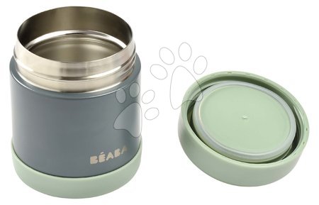 Contenitori e stampini per alimenti - Bottiglia termica con ampia apertura Stainless Steel Portion Beaba - 2