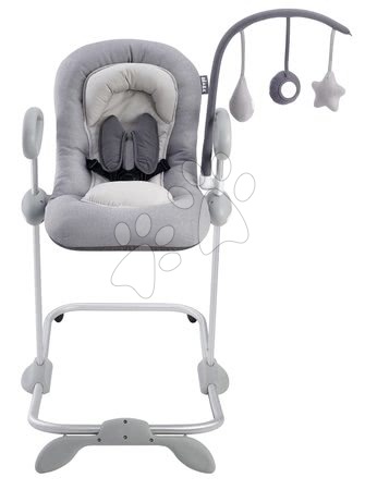 Babybetten - Einstellbare Liege Up & Down Bouncer III Heather grey Beaba - 5