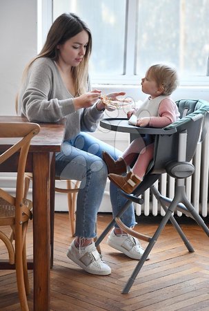 Für Babys - Esszimmerstuhl aus Holz Up & Down High Chair Beaba - 3