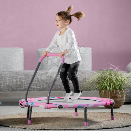 Jucării pentru bebeluși de la 6 la 12 luni - Trambulină Activity Center 3-in-1 Pink smarTrike_1