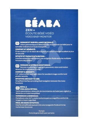 Aparat supraveghere bebeluși - Supraveghere electronică bebe Zen + Video Baby Video Beaba - 11