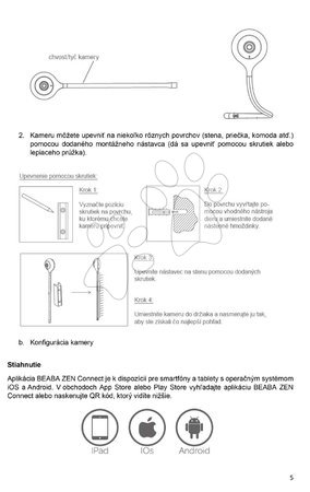 Elektronikus bébiőrök - Elektronikus bébiőr Video Baby monitor ZEN connect Beaba - 17