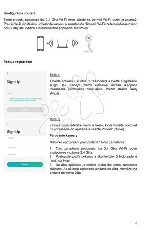 Elektronikus bébiőrök - Elektronikus bébiőr Video Baby monitor ZEN connect Beaba - 18