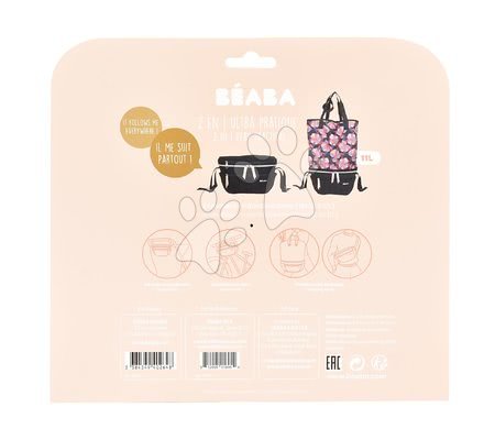 Nappy changing bags - Changing bag as a belt Biarritz Changing Black Bag Beaba - 29