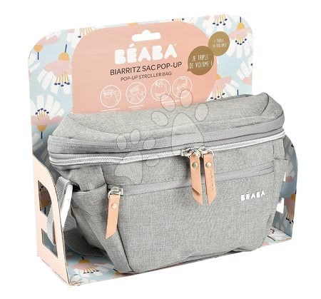 Nappy changing bags - Changing bag as a belt Biarritz Changing Black Bag Beaba - 33