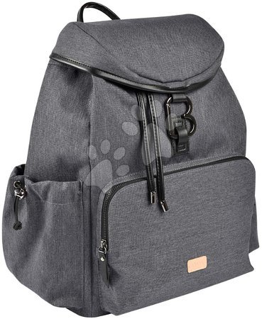 Borse fasciatoio per passeggini - Borsa fasciatoio come zaino Vancouver Backpack Dark Grey Beaba  - 16