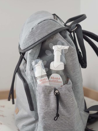 Borse fasciatoio per passeggini - Borsa fasciatoio come zaino Vancouver Backpack Heather Grey Beaba  - 4